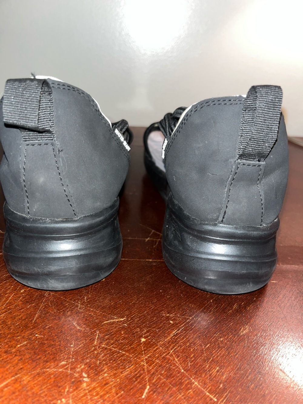 JBU Black Strappy Woven Elastic Sandals - Picture 6 of 9